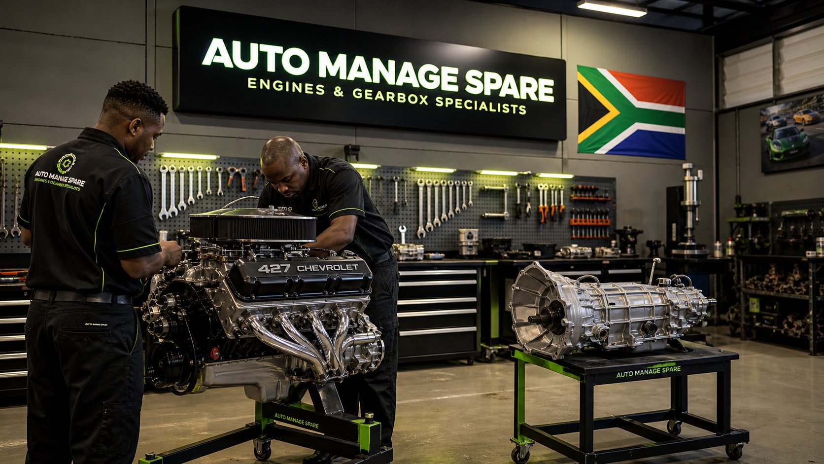 Auto Manage Spare's premises in Port Elizabeth, South Africa